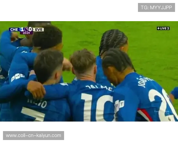 切尔西帕尔默短传配合破门得手